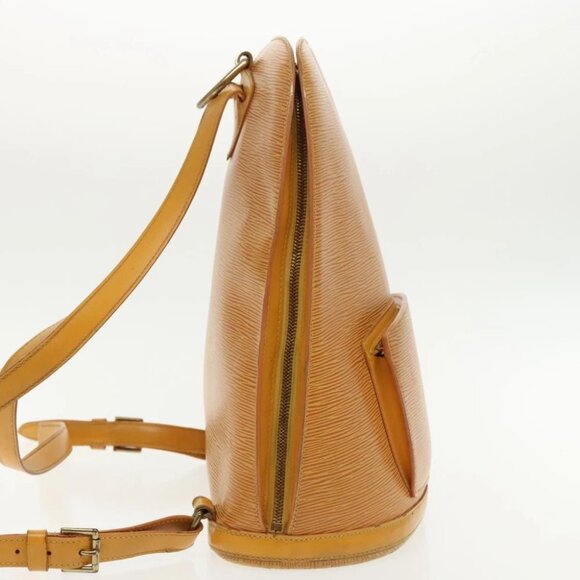 LOUIS VUITTON Epi Gobelins Backpack Yellow M52299 LV Auth 94968 - Picture 5 of 15